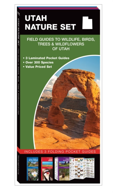 Utah Nature Set: Field Guides to Wildlife, Birds, Trees & Wildflowers of Utah