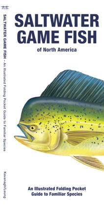 Saltwater Game Fish of North America: An Illustrated Folding Pocket Guide to Familiar Species