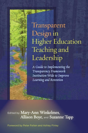 Transparent Design in Higher Education Teaching