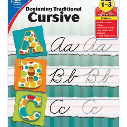Beginning Traditional Cursive, Grades 1 - 3