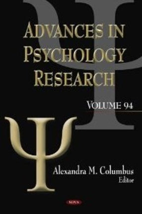 Advances in Psychology Research: Volume 94