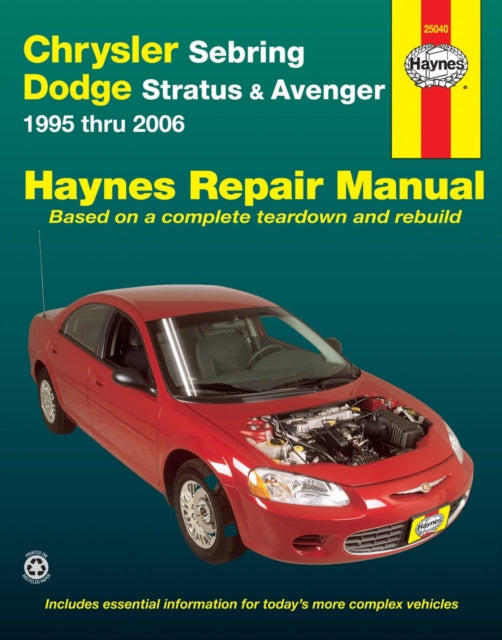 Chrysler Sebring & Dodge Stratus/Avenger (95-06) Haynes Repair Manual (USA)