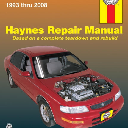 Nissan Maxima (1993-2008) Haynes Repair Manual (USA)