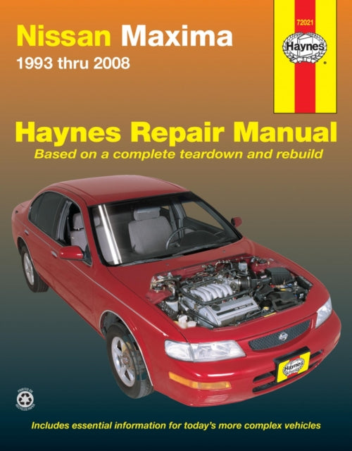 Nissan Maxima (1993-2008) Haynes Repair Manual (USA)