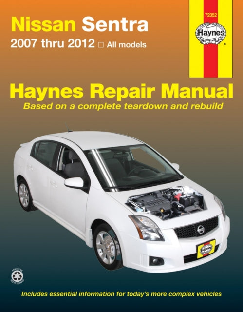 Nissan Sentra all models from (2007-2012) Haynes Repair Manual (USA): 2007-12