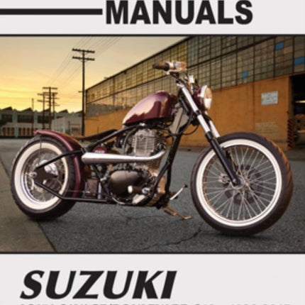 Suzuki LS650 Savage Boulevard S40 Motorcycle (1986-2015) Clymer Repair Manual: 1986-2015