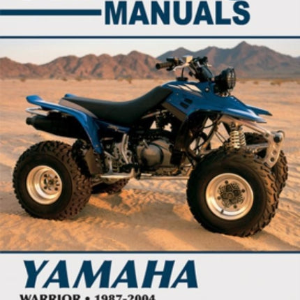 Yamaha Warrior (1987-2004) & Yamaha Raptor ATV (2004-2013) Service Repair Manual