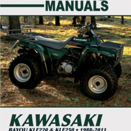 Kawasaki Bayou Klf220 & Klf250 ATV Repair Manual