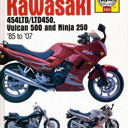 Kawasaki 454 Ltd, Vulcan 500 & Ninja 250 (85 -07)
