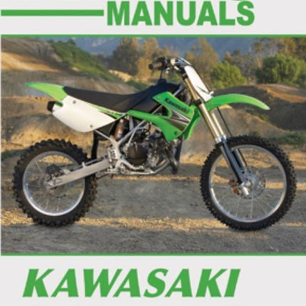 Kawasaki KX80 (1991-2000), KX85/85-II (2001-2016) & KX100 (1989-2016) Service Repair Manual: 89-16