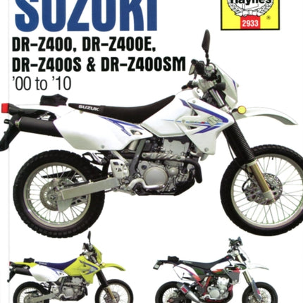 Suzuki DR-Z400, DR-Z400E, DR-Z400S & DR-Z400SM (00 to 10)