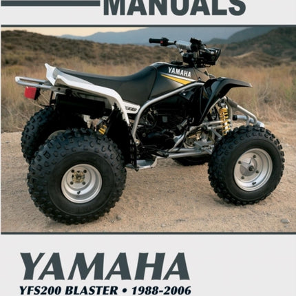 Clymer Yamaha YSF200 Blaster ('88-'06): Clymer