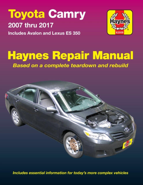 Toyota Camry & Avalon & Lexus ES 350 (2007-2017) (USA): 2007-15