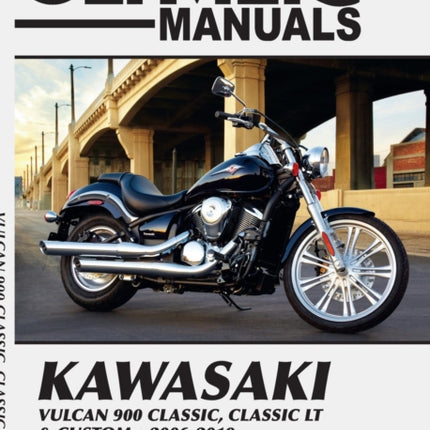 Clymer Kawasaki Vulcan 900 Classic, Classic LT & Custom (06-19)