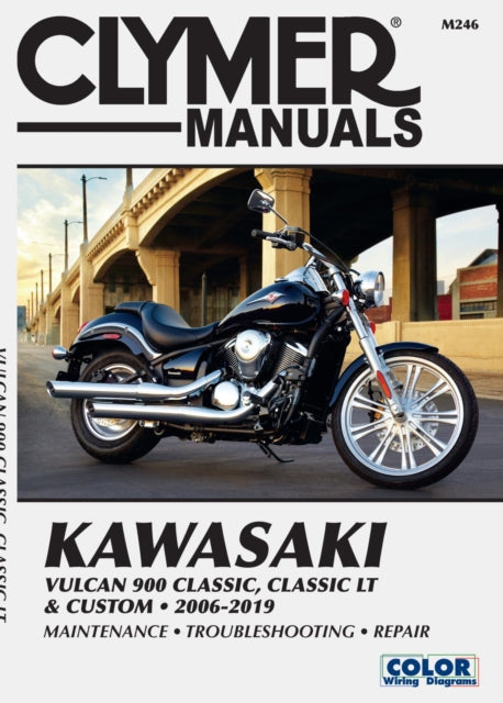 Clymer Kawasaki Vulcan 900 Classic, Classic LT & Custom (06-19)