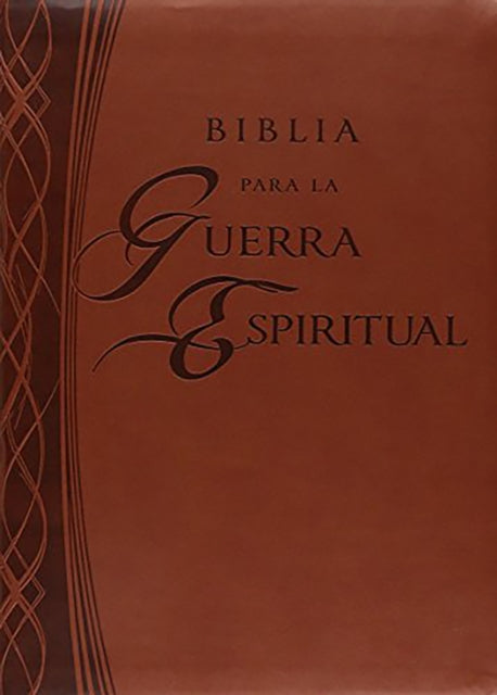 RVR 1960 Biblia para la guerra espiritual - Imitación piel marrón / Spiritual Wa rfare Bible, Browwn Imitation Leather