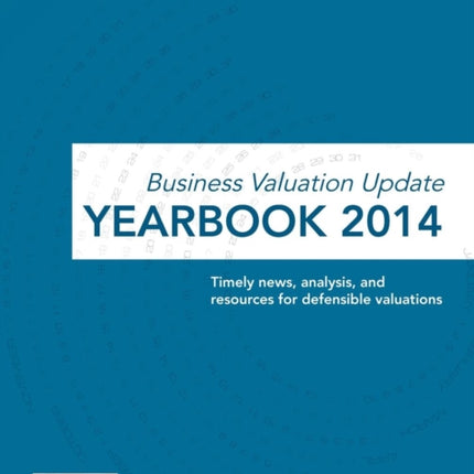 Business Valuation Update Yearbook 2014