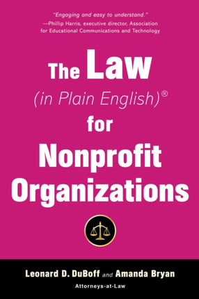 The Law in Plain English for Nonprofit Organizations