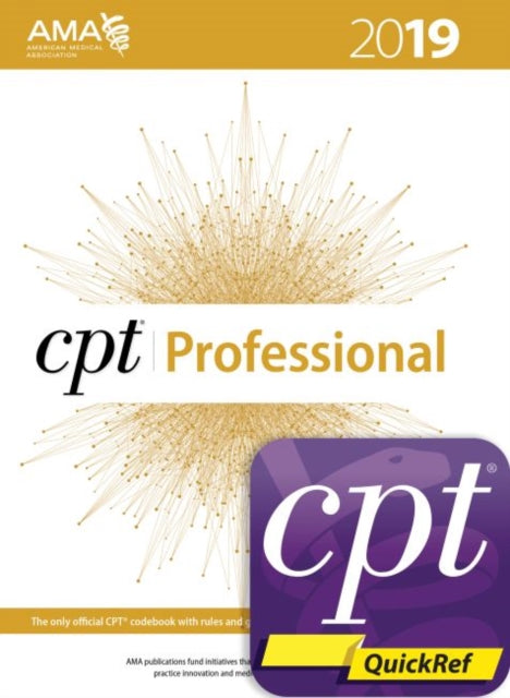 CPT 2019 Professional Codebook and CPT QuickRef app Package