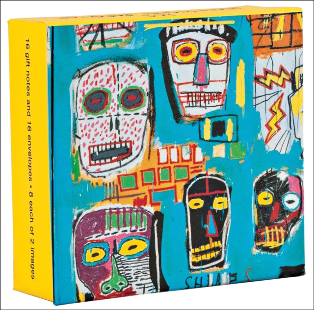 Jean-Michel Basquiat Mini FlipTop Notecard Box