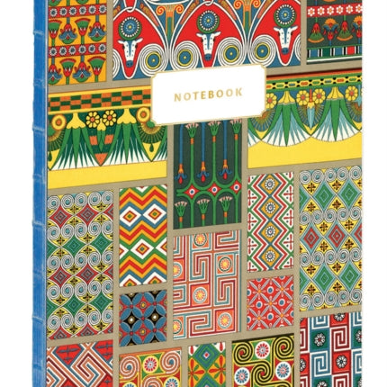 Ancient Egypt Patterns - Albert Racinet A5 Notebook