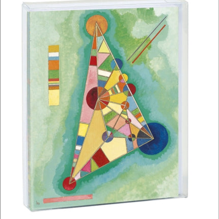 Variegation in the Triangle, Vasily Kandinsky Notecard Set