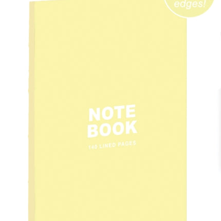Pastel Yellow A5 Notebook