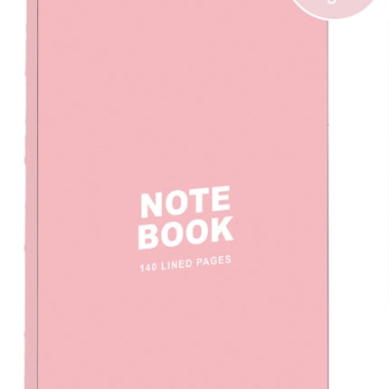Pastel Pink A5 Notebook