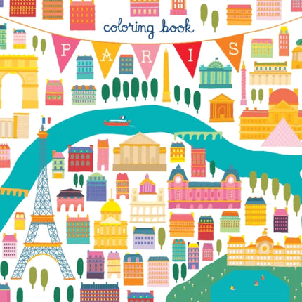 Come with Me to Paris Coloring Book: Mini Edition