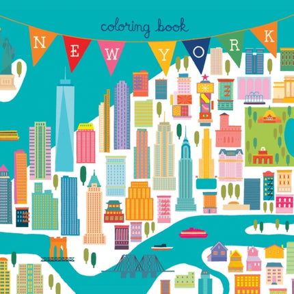 New York Coloring Book: Mini Edition