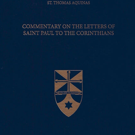 Commentary on the Letters of Saint Paul to the Corinthians