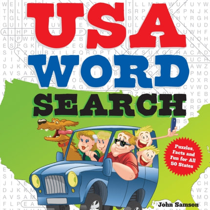 USA Word Search: Puzzles, Facts, and Fun for 50 States