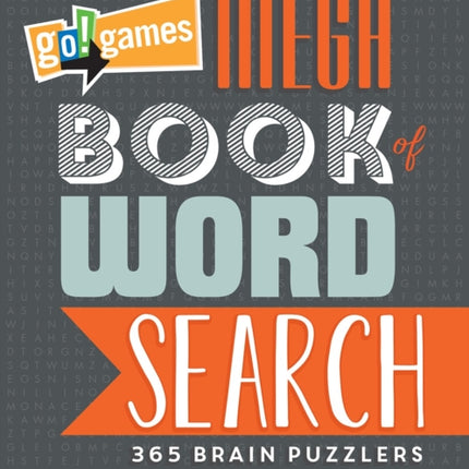 Go!Games Mega Book of Word Search: 365 Brain Puzzlers