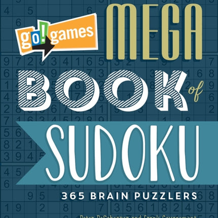 Go!Games Mega Book of Sudoku: 365 Brain Puzzlers