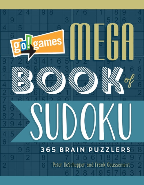 Go!Games Mega Book of Sudoku: 365 Brain Puzzlers