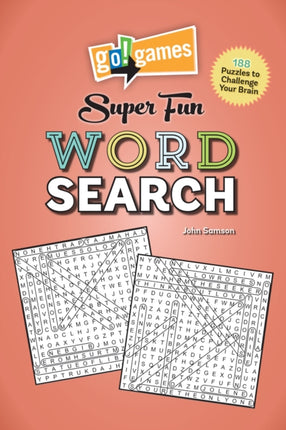 Go!Games Super Fun Word Search: 188 Puzzles to Challenge Your Brain