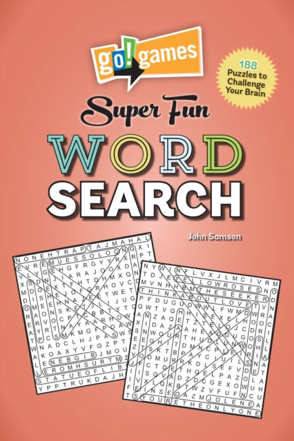 Go!Games Super Fun Word Search: 188 Puzzles to Challenge Your Brain