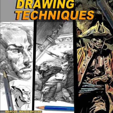 Framed Drawing Techniques: Mastering Ballpoint Pen, Graphite Pencil, and Digital Tools for Visual Storytelling