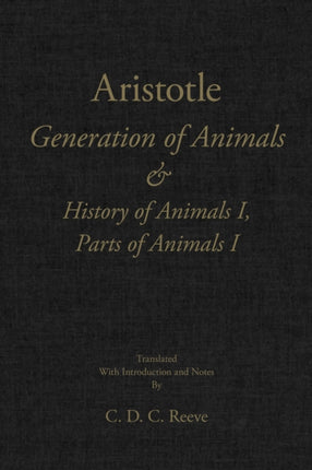 Generation of Animals & History of Animals I, Parts of Animals I