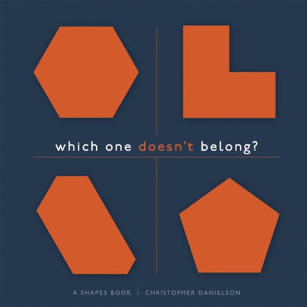 Which One Doesn't Belong?: A Shapes Book, Softcover 5 pack