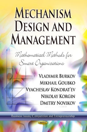Mechanism Design & Management: Mathematical