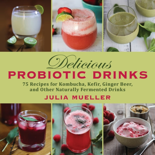 DELICIOUS PROBIOTIC DRINKS 75 Recipes for Kombucha Kefir Ginger Beer and Other Naturally Fermented Drinks