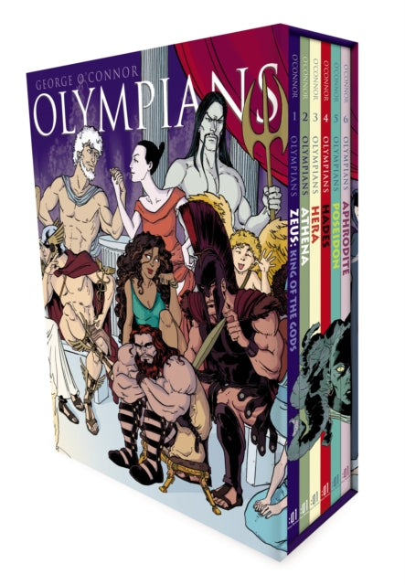 Olympians Boxed Set Zeus Athena Hera Hades Poseidon  Aphrodite