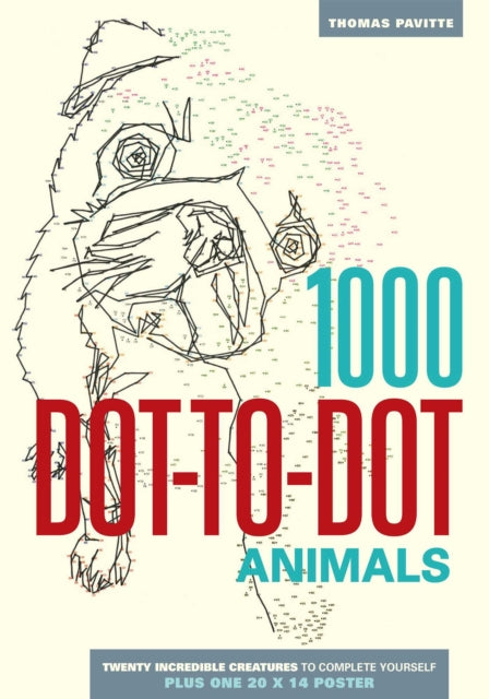 1000 Dot-To-Dot: Animals