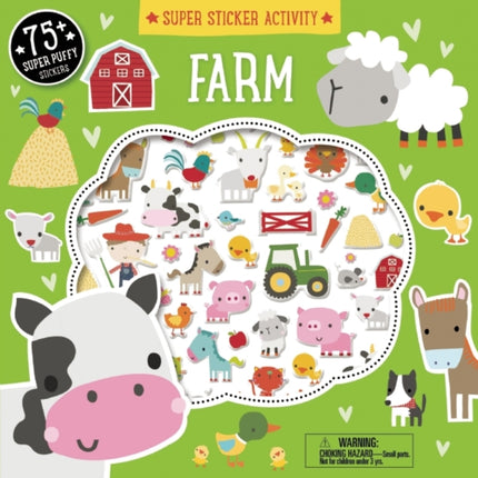 Super Sticker Activity: Farm