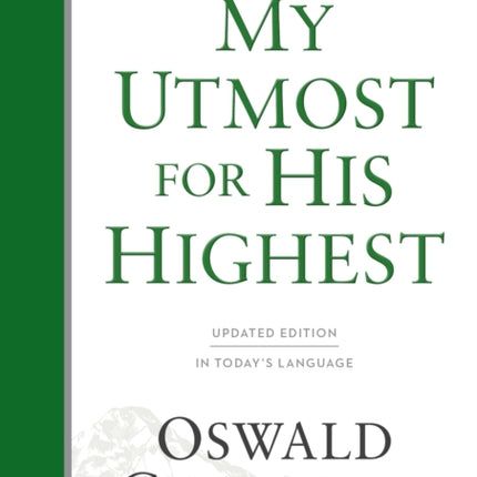 My Utmost for His Highest: Updated Language