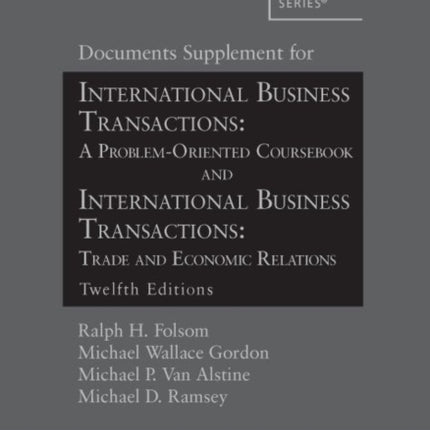 Documents Supplement for International Business Transactions