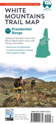 Amc White Mountains Trail Map: Map 1: