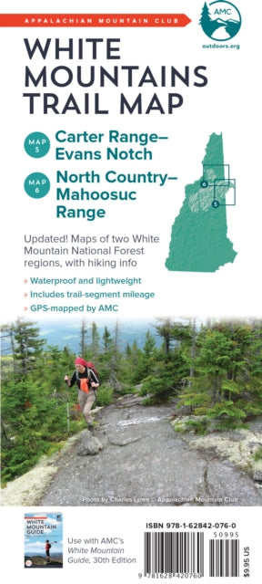 Amc White Mountains Trail Map: Maps 5-6: Carter Range-Evans Notch and North Country-Mahoosuc