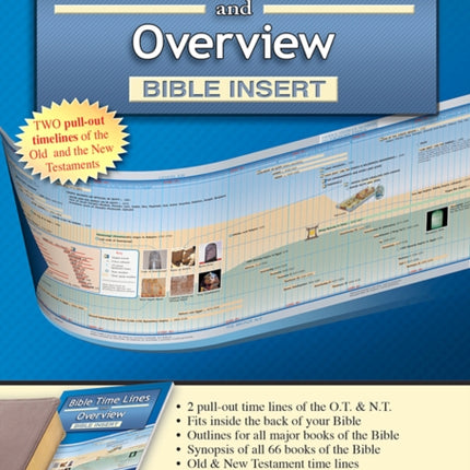 Bible Time Lines and Overview - Bible Insert